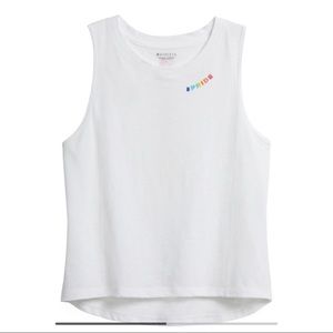 ISO Athleta Organic Daily Pride Crop Top